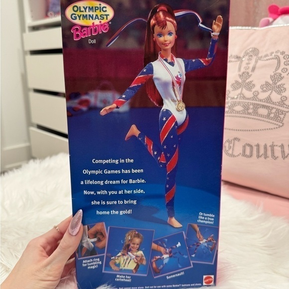 Olympic gymnast Barbie doll, never unboxed 🎀✨🥇 - Picture 2 of 2